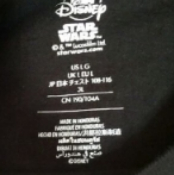 Disney Star Wars Ghoul-Actic Halloween Glow L + Disney Store Vampires Night XL - Picture 7 of 9